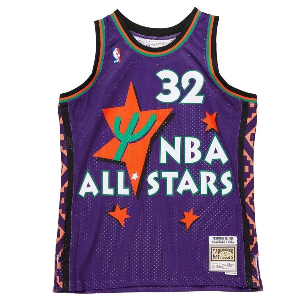 Mens Mitchell & Ness NBA Swingman Jersey All Star 1995 Shaquille O'Neal, NEW, M